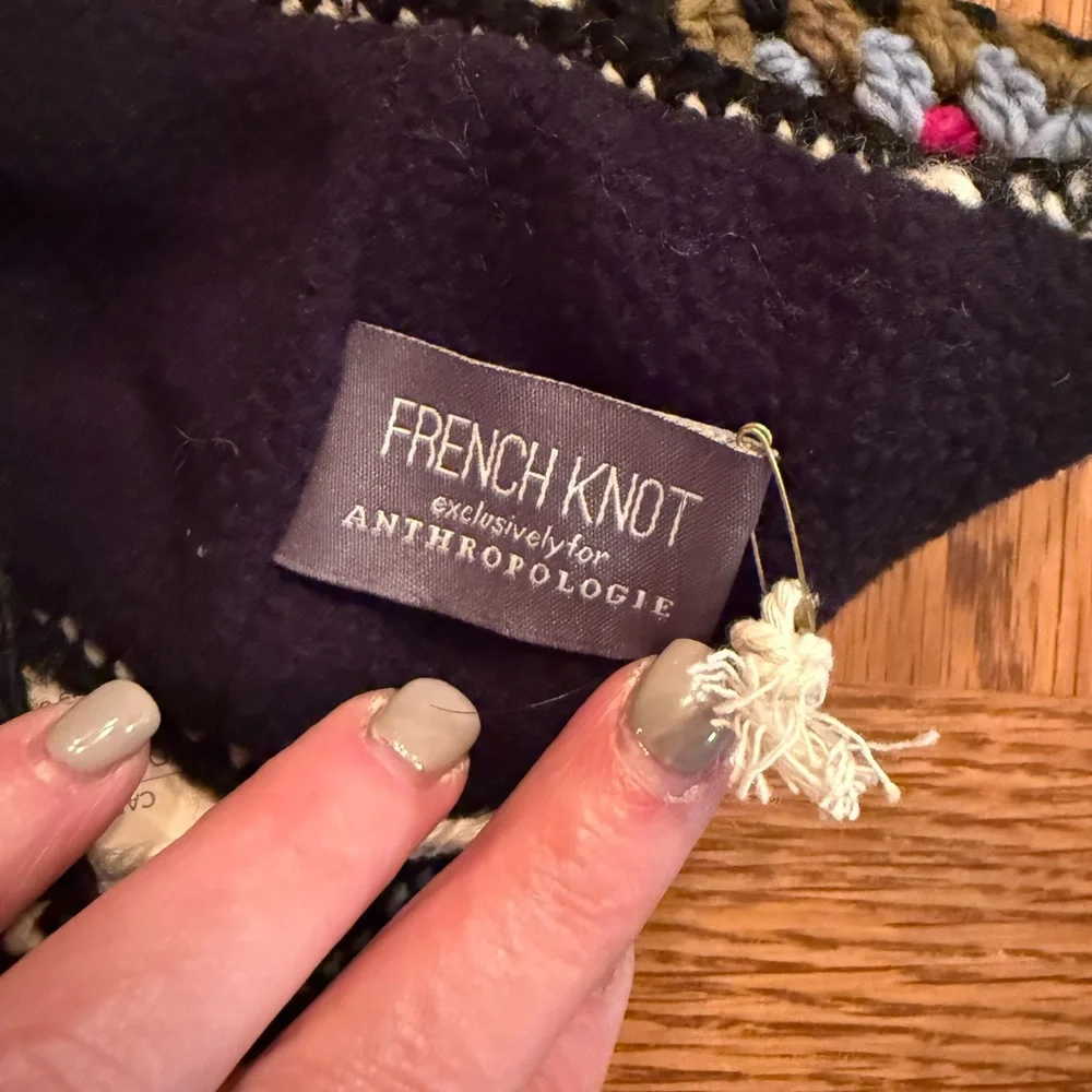 Anthropologie x French Knot Granny Square Ear Warmer - Picture 3 of 3